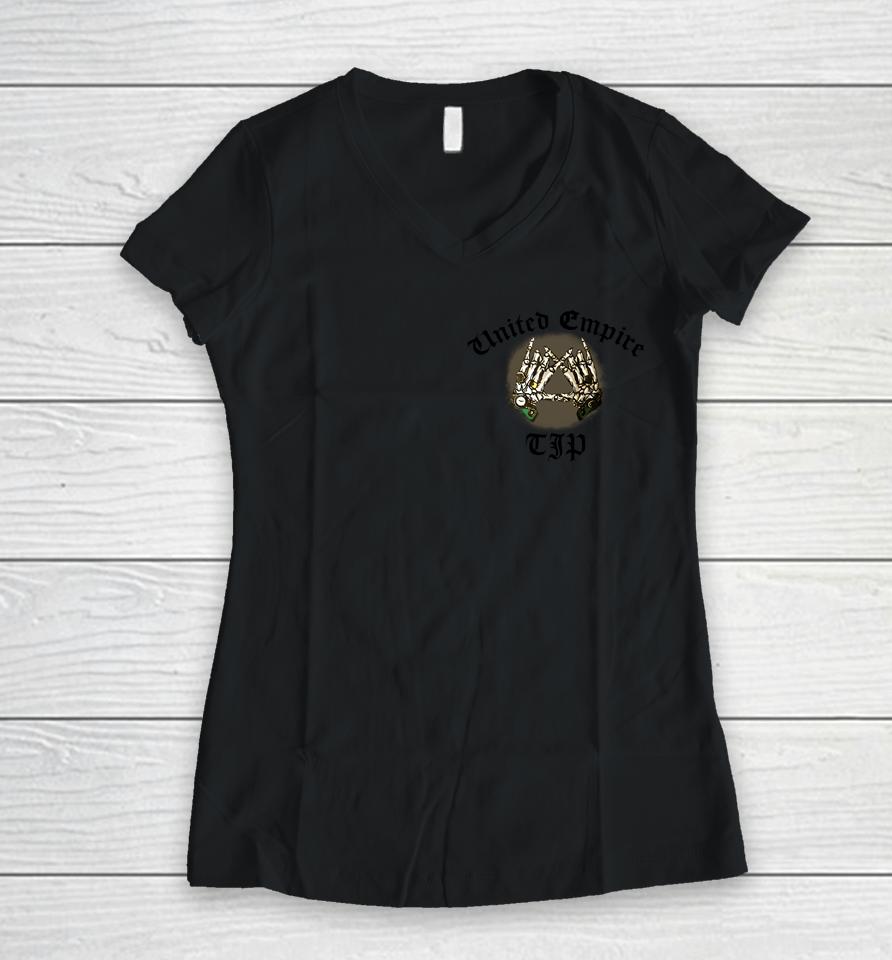 Tj Perkins United Empire Tjp Women V-Neck T-Shirt