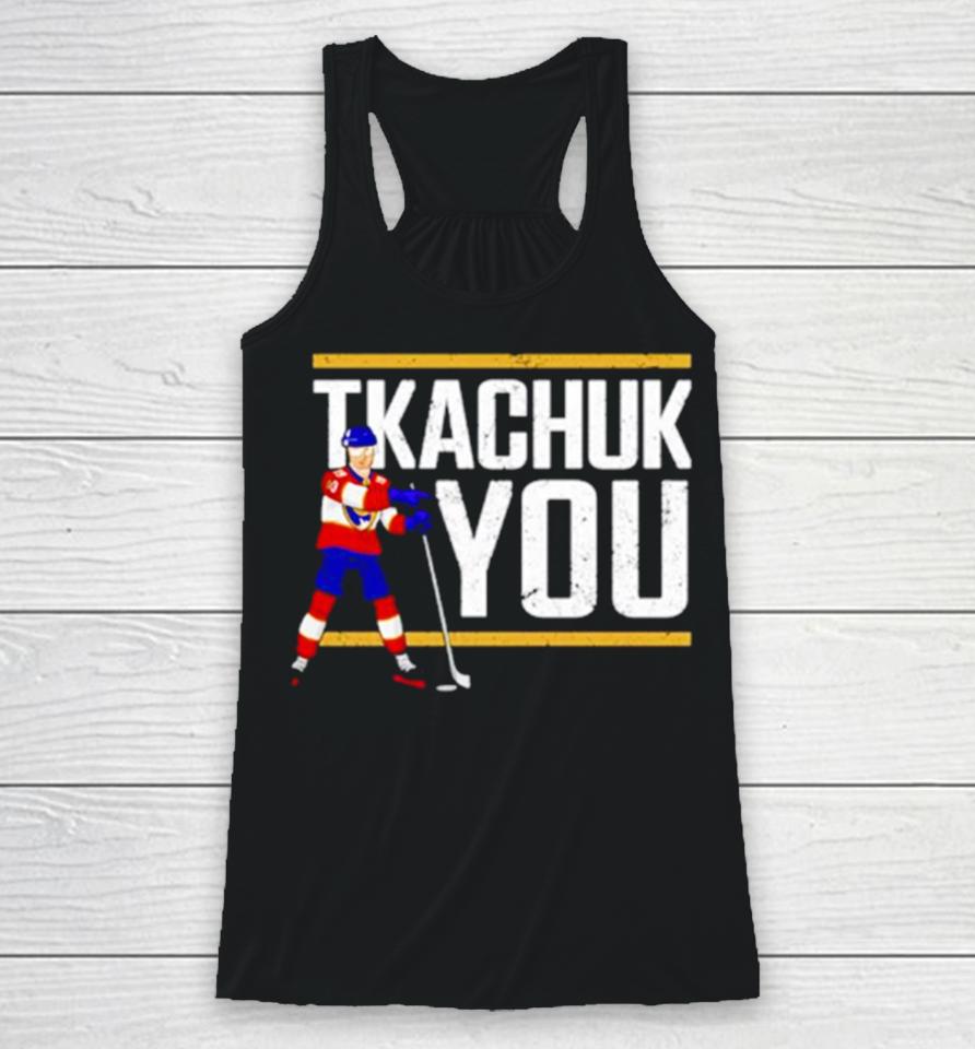 Tkachuk You Hockey Racerback Tank