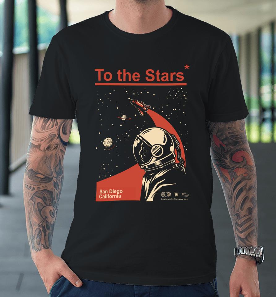 To The Star San Diego California Suit-Up Premium T-Shirt