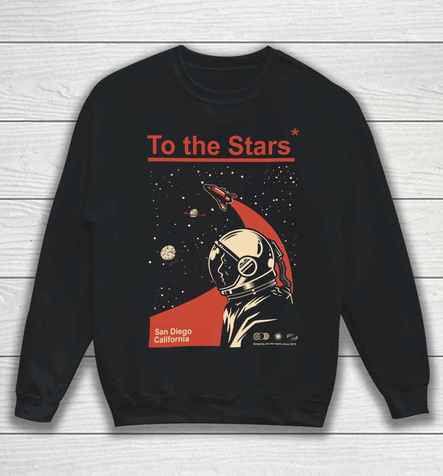 To The Star San Diego California Suit-Up Sweatshirt