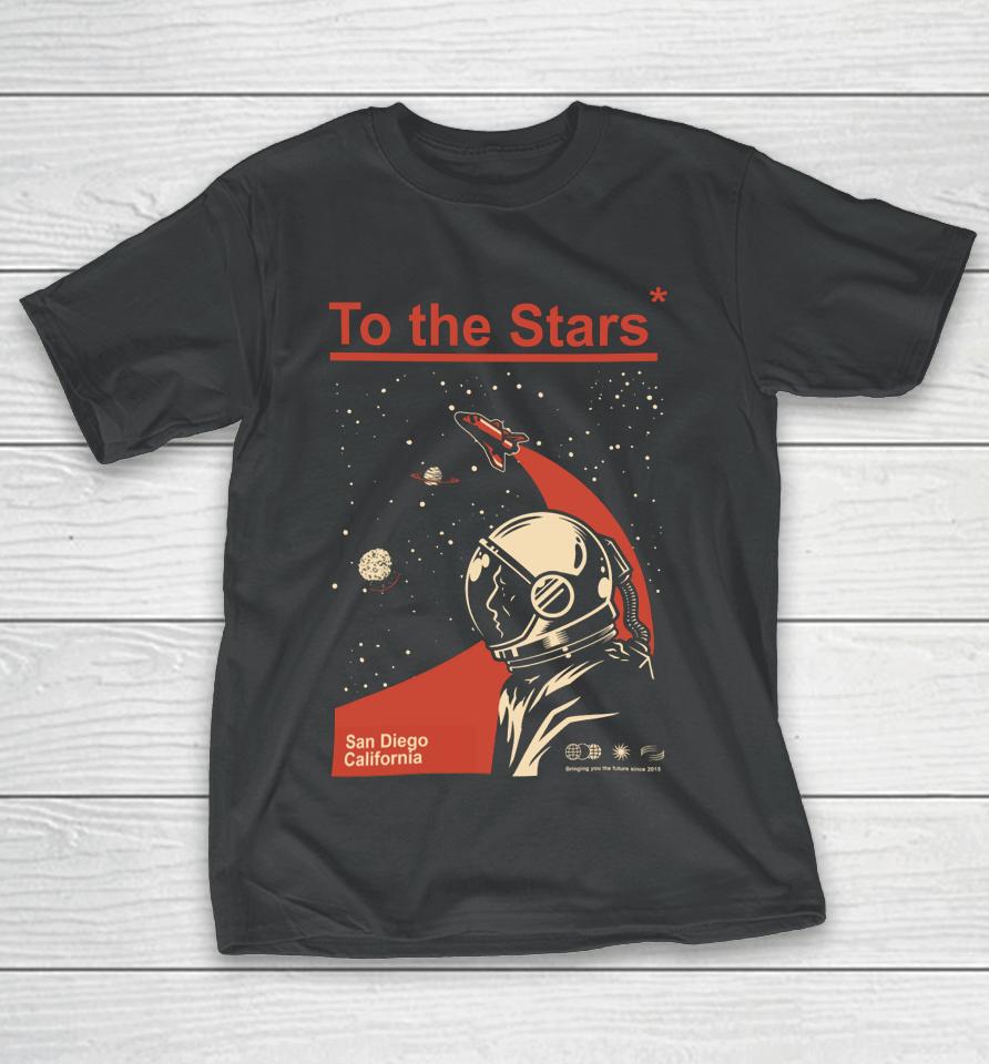 To The Star San Diego California Suit-Up T-Shirt