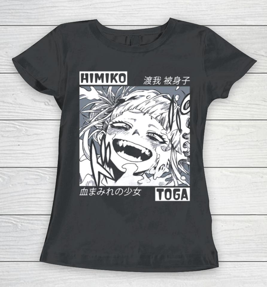 Toga Himiko My Hero Academia Boku No Hero Anime Manga Aesthetic Women T-Shirt