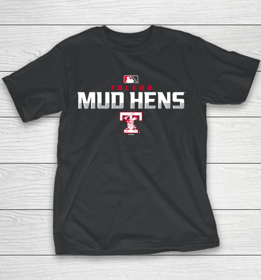 Toledo Mud Hens Black Dressing Youth T-Shirt