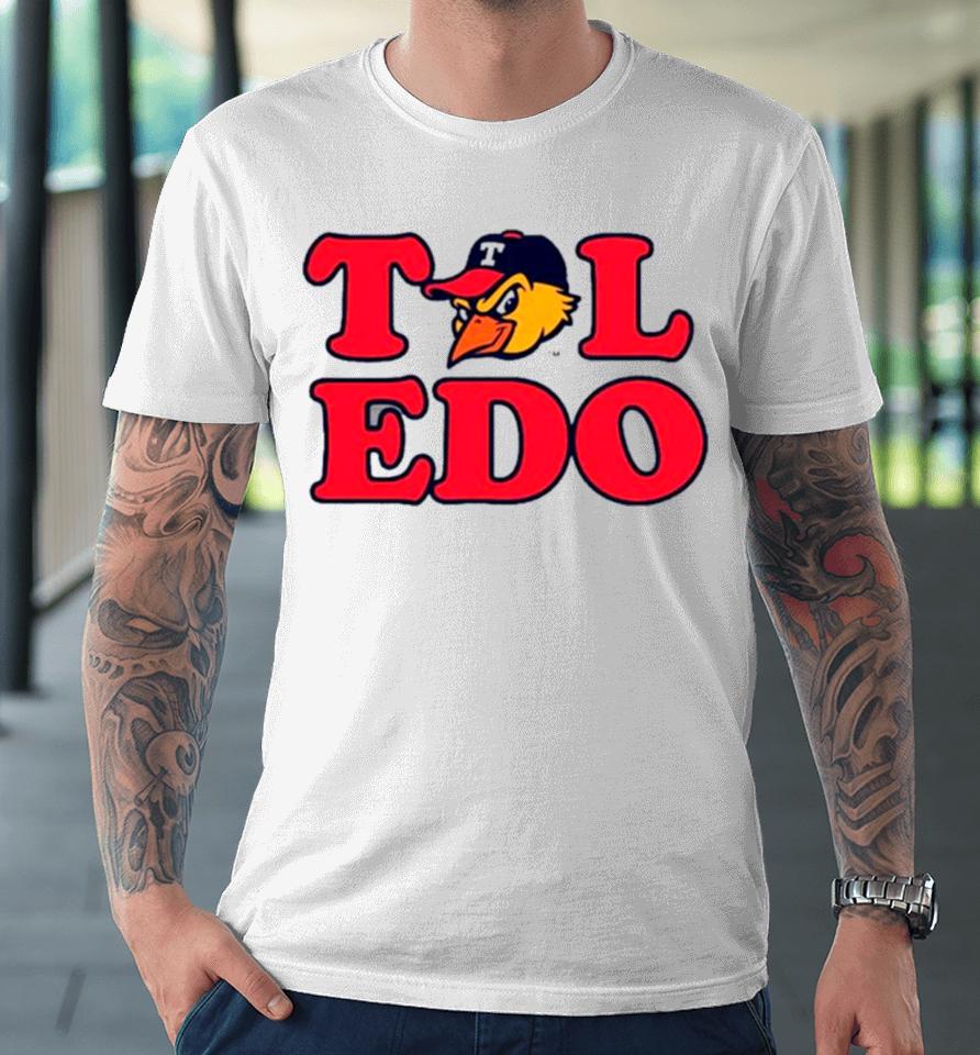 Toledo Mud Hens Collins Toledo Head Premium T-Shirt