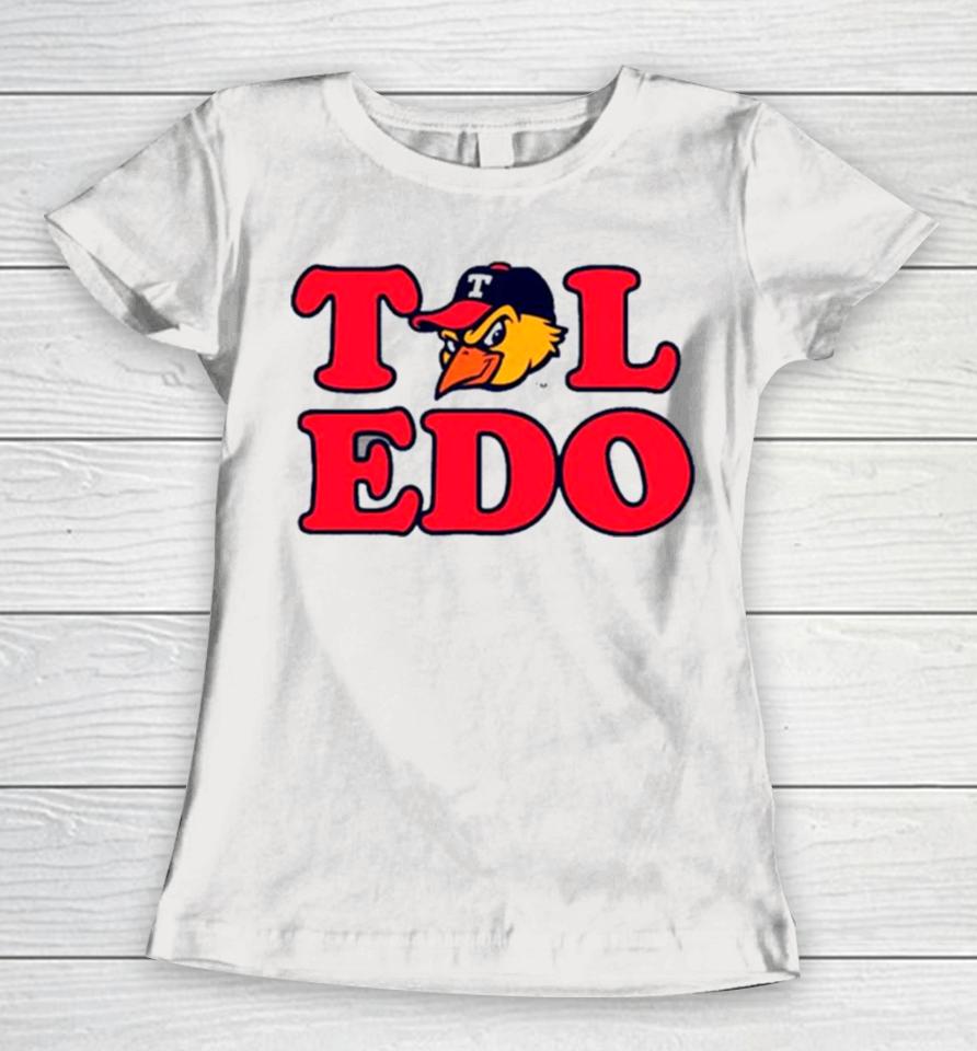 Toledo Mud Hens Collins Toledo Head Women T-Shirt