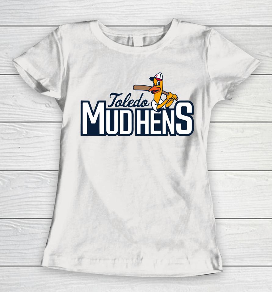 Toledo Mud Hens Gold Mortimor Jupmode Women T-Shirt