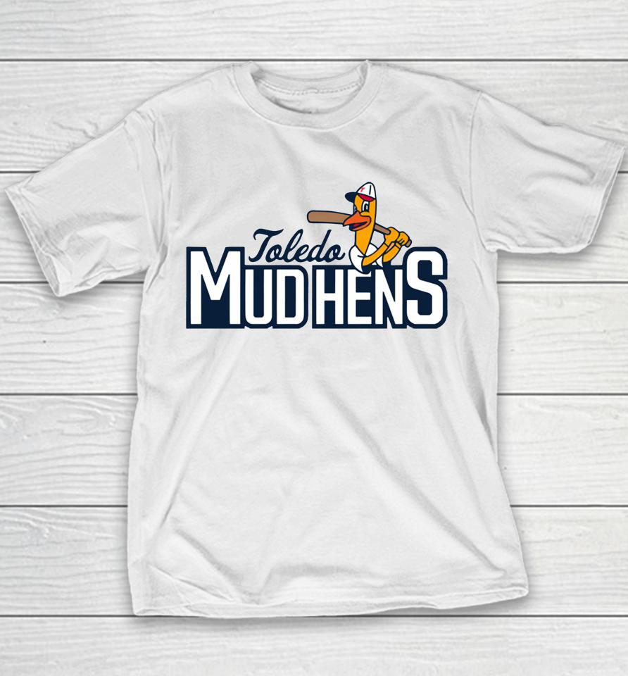 Toledo Mud Hens Gold Mortimor Jupmode Youth T-Shirt