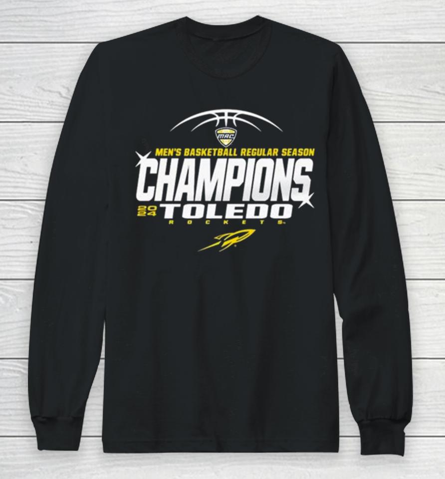 Toledo Rockets 2024 Men’s Basketball Regular Season Champions Long Sleeve T-Shirt