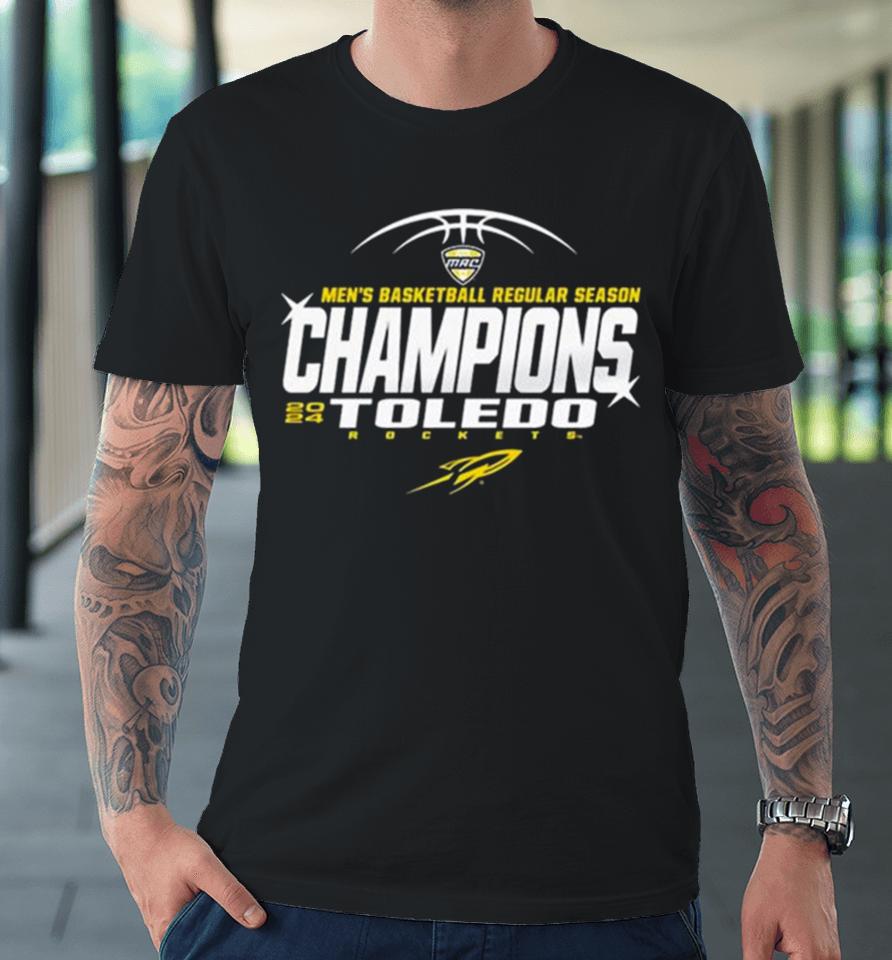 Toledo Rockets 2024 Men’s Basketball Regular Season Champions Premium T-Shirt