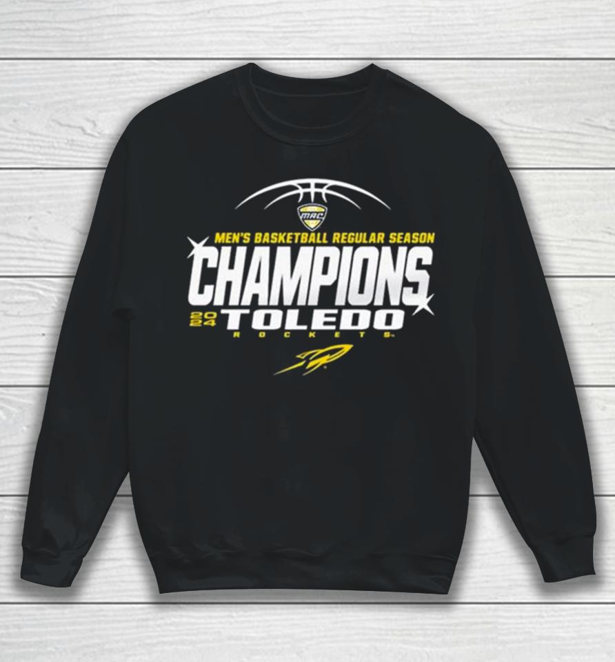 Toledo Rockets 2024 Men’s Basketball Regular Season Champions Sweatshirt