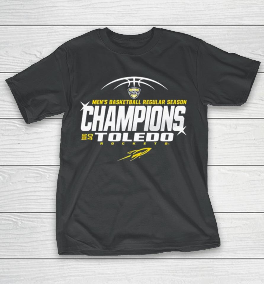 Toledo Rockets 2024 Men’s Basketball Regular Season Champions T-Shirt
