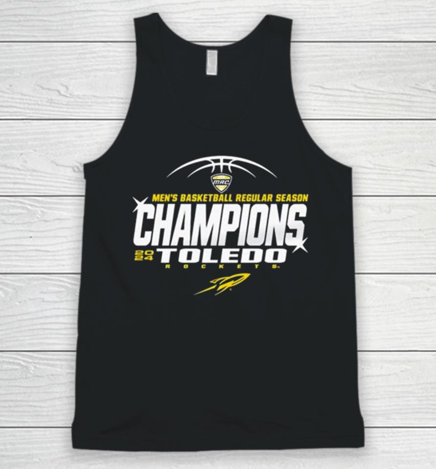 Toledo Rockets 2024 Men’s Basketball Regular Season Champions Unisex Tank Top