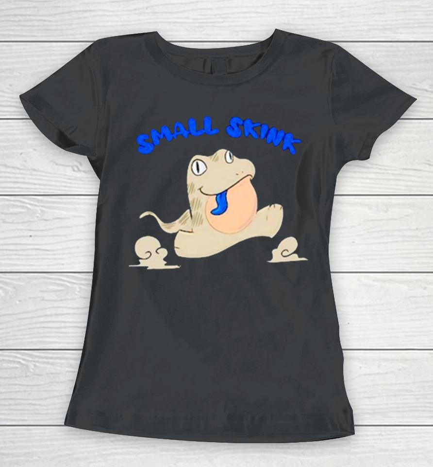 Tom Fawkes Small Skink Frog Women T-Shirt