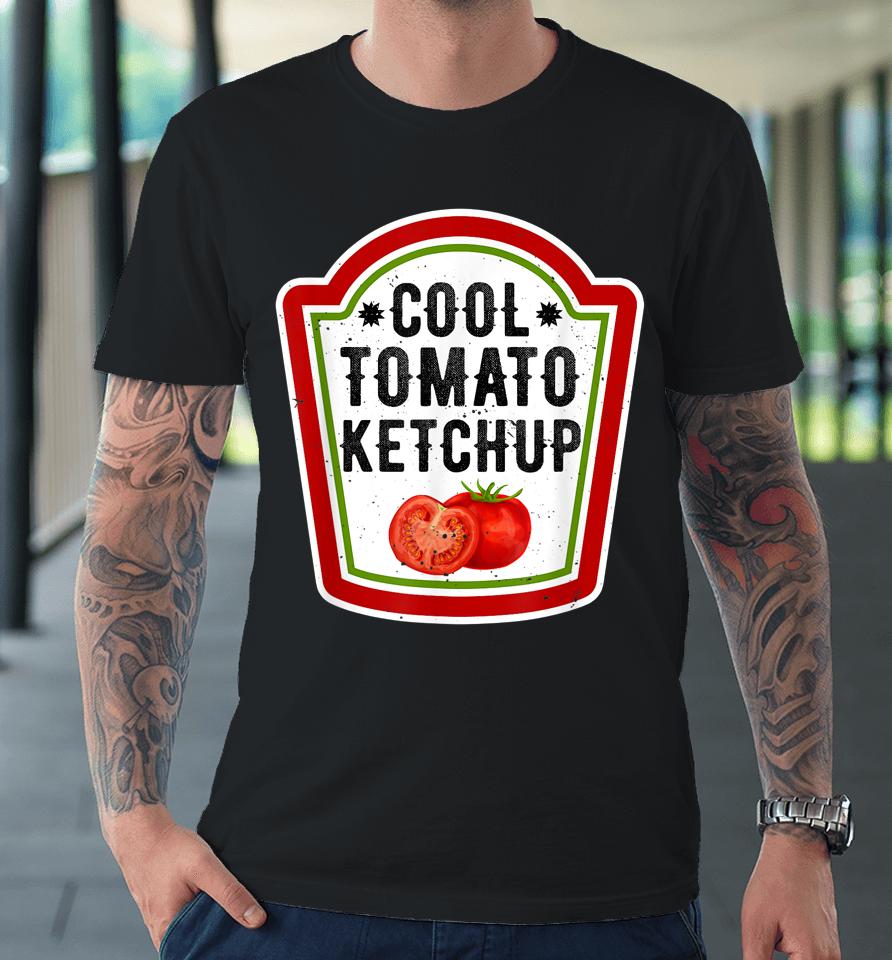 Tomato Ketchup Diy Funny Group Halloween Condiment Costume Premium T-Shirt