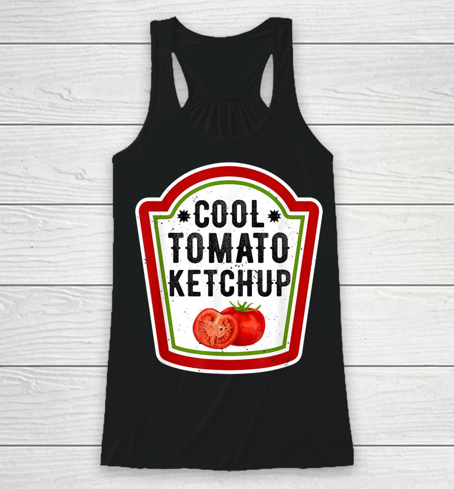 Tomato Ketchup Diy Funny Group Halloween Condiment Costume Racerback Tank