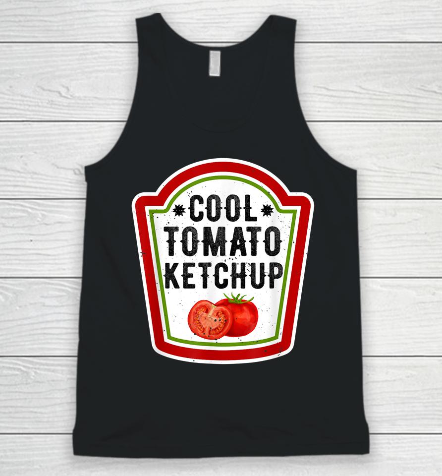 Tomato Ketchup Diy Funny Group Halloween Condiment Costume Unisex Tank Top