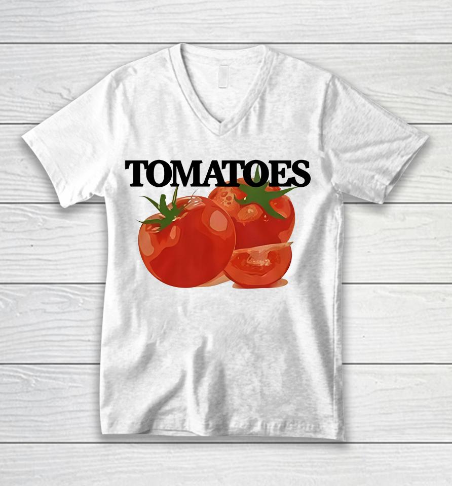 Tomato V1 Unisex V-Neck T-Shirt