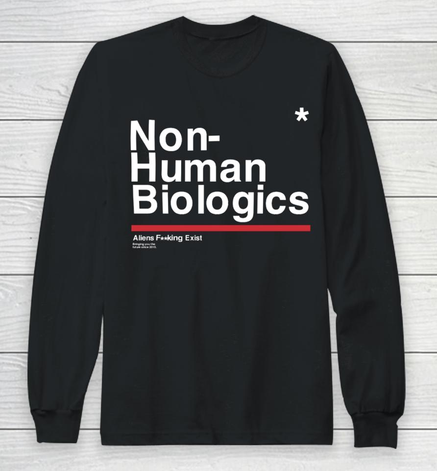 Tomdelonge Non- Human Biologics Long Sleeve T-Shirt