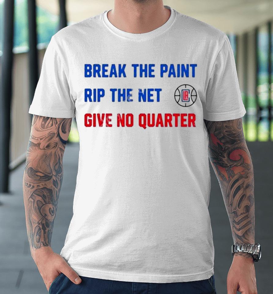 Tomer Azarly Break The Paint Rip The Net Give No Quarter Premium T-Shirt