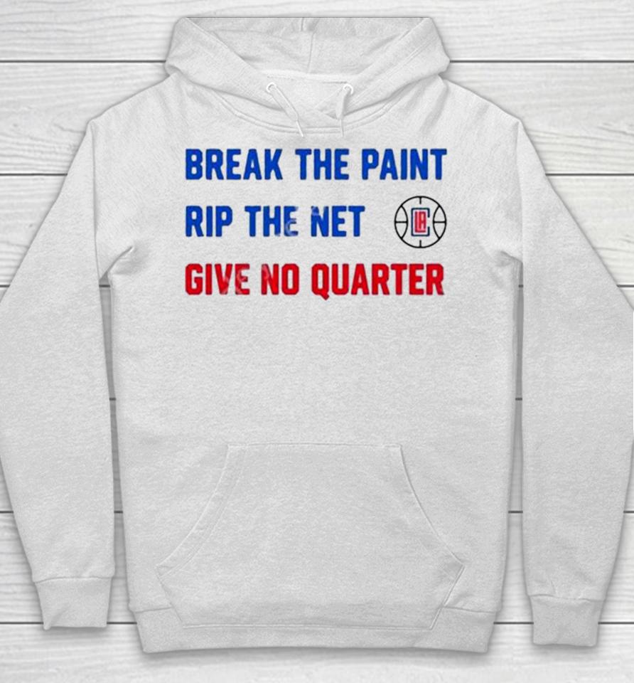 Tomer Azarly Break The Paint Rip The Net Give No Quarter Hoodie