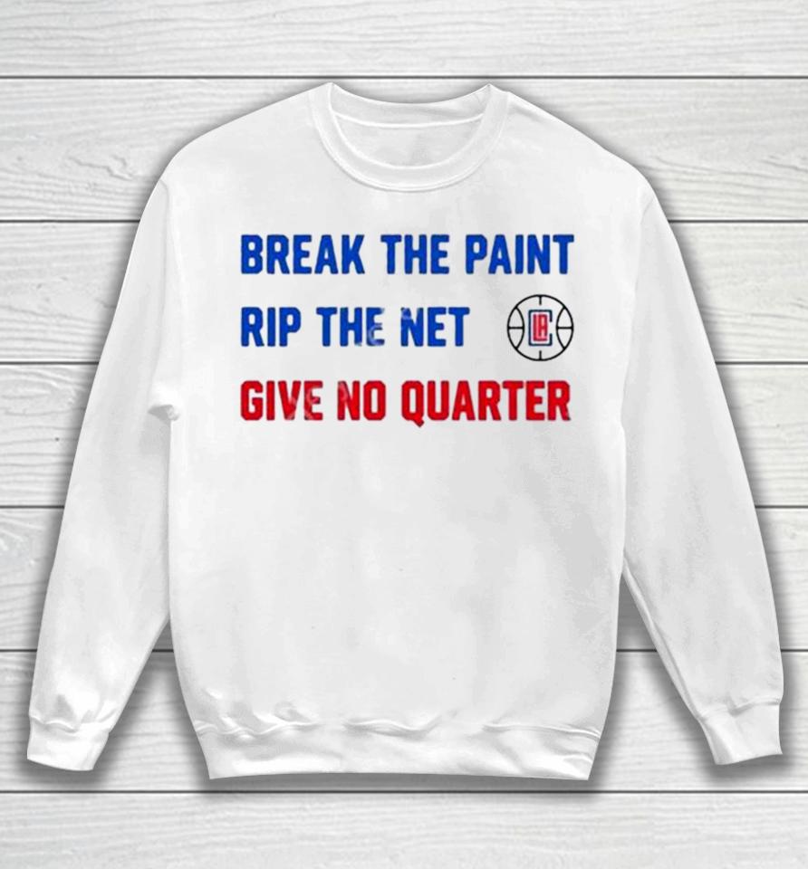 Tomer Azarly Break The Paint Rip The Net Give No Quarter Sweatshirt