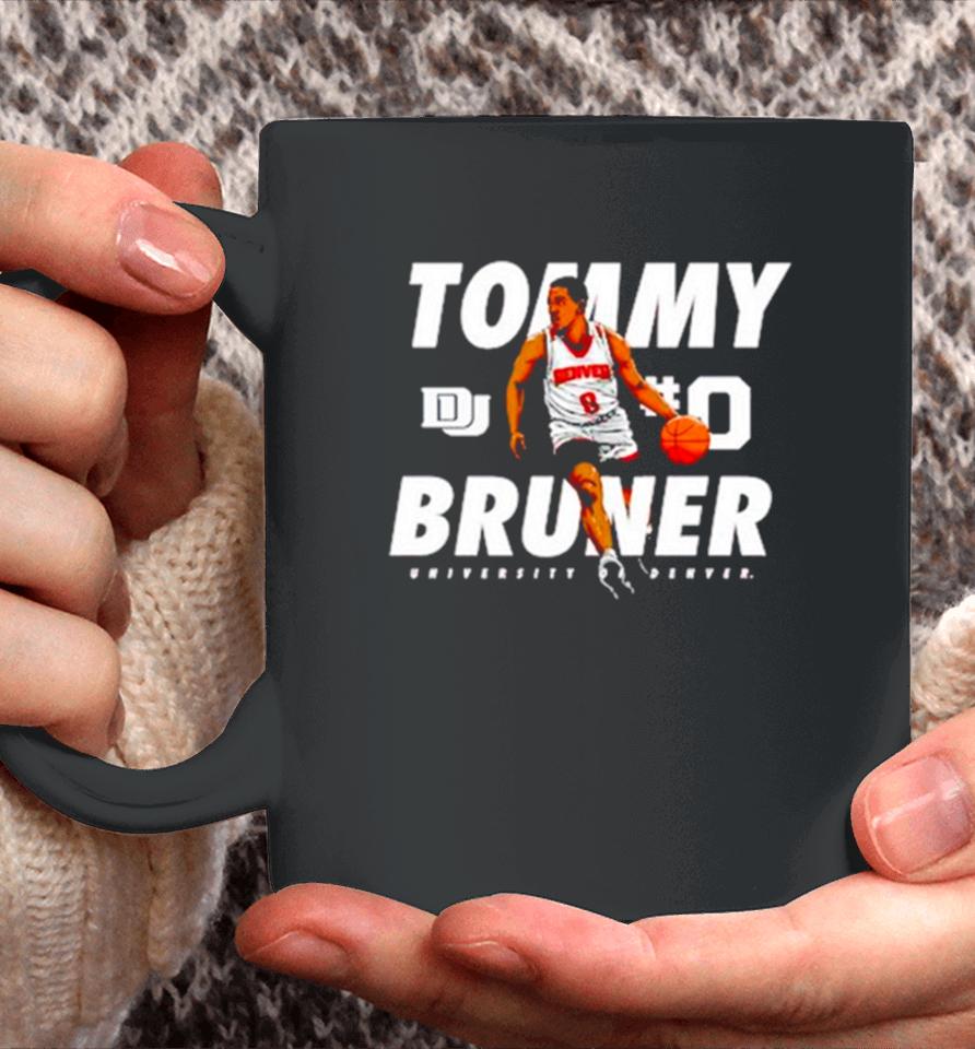 Tommy Bruner Denver Pioneers Guard Coffee Mug