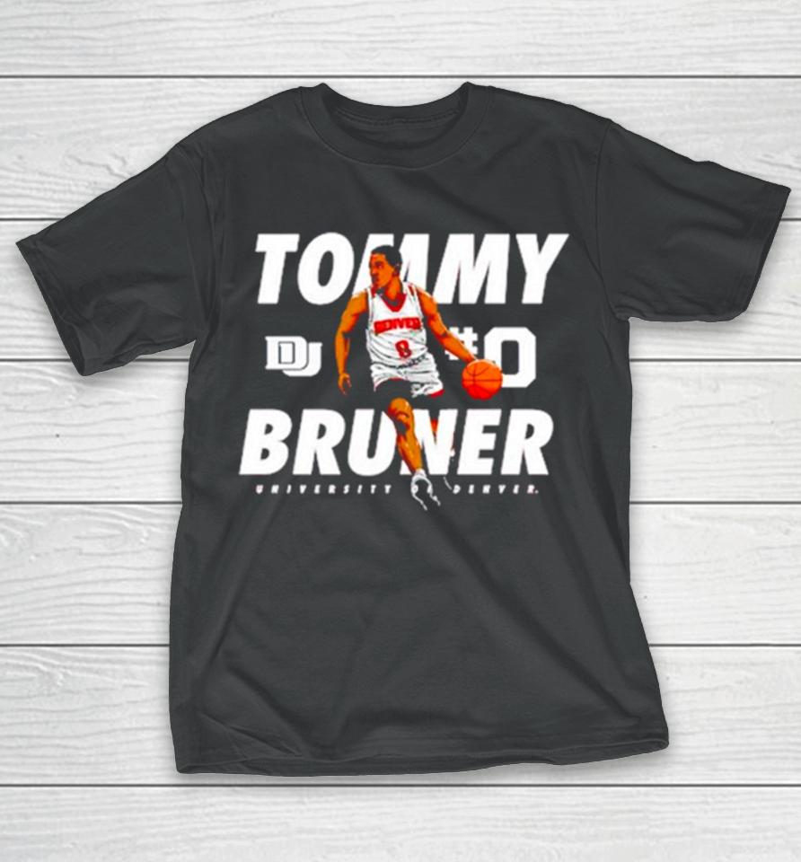Tommy Bruner Denver Pioneers Guard T-Shirt
