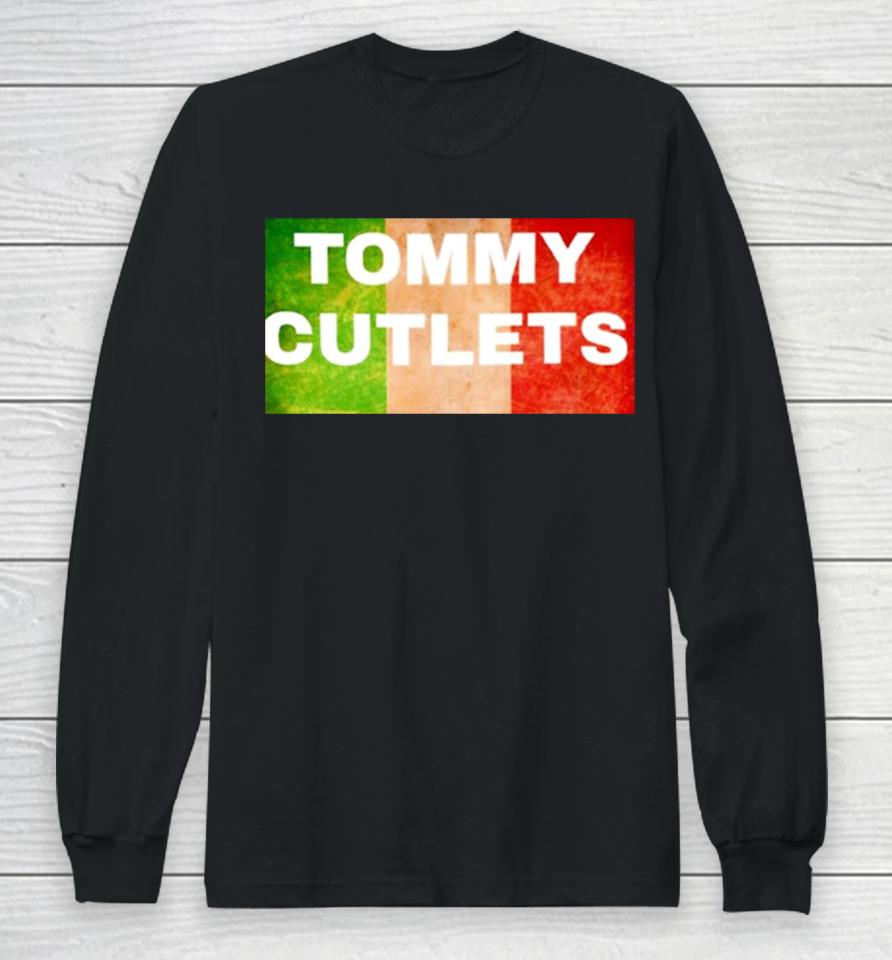 Tommy Cutlets Football Italia Flag Long Sleeve T-Shirt