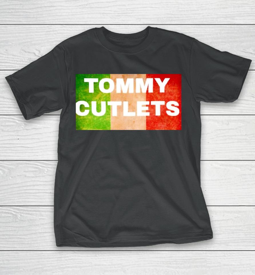 Tommy Cutlets Football Italia Flag T-Shirt