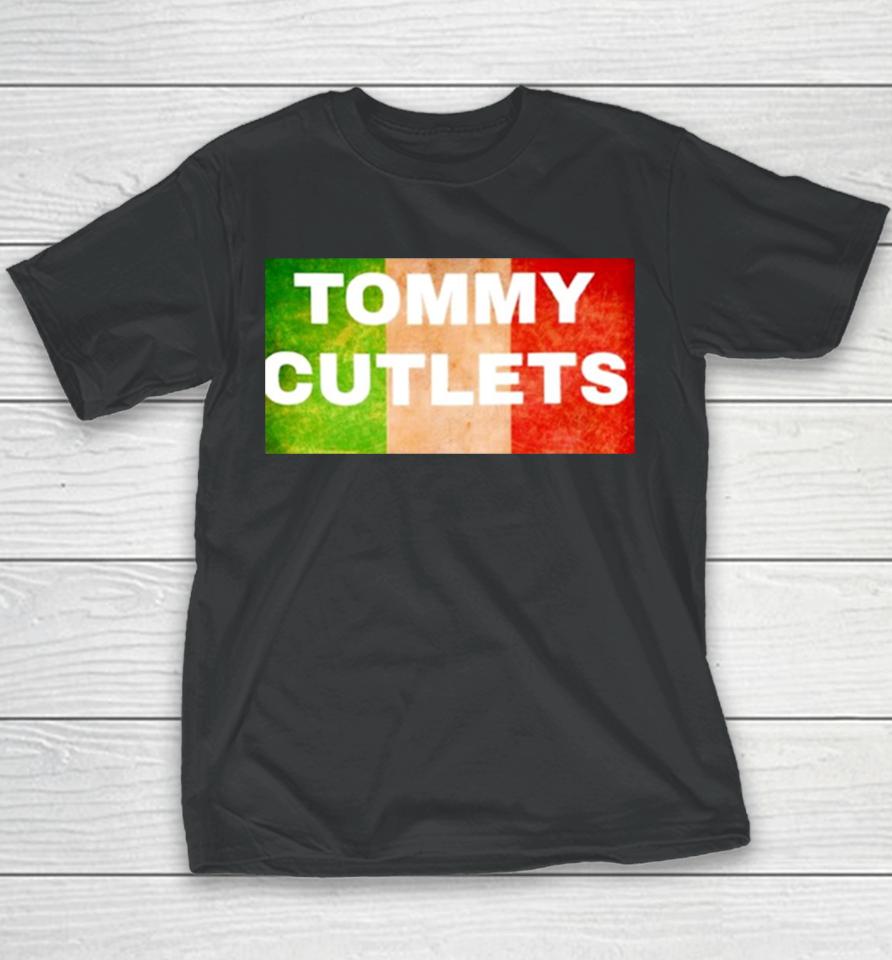 Tommy Cutlets Football Italia Flag Youth T-Shirt