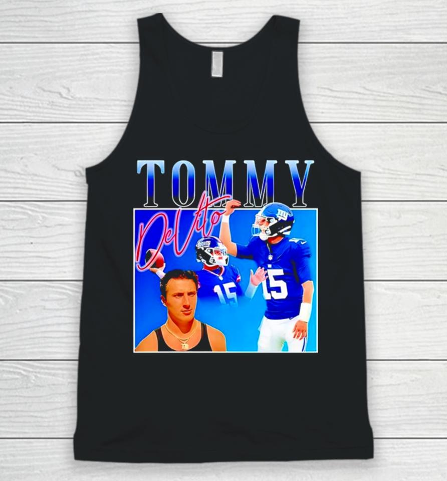Tommy Cutlets New York Giants Football Pinched Fingers Hand Funny Unisex Tank Top