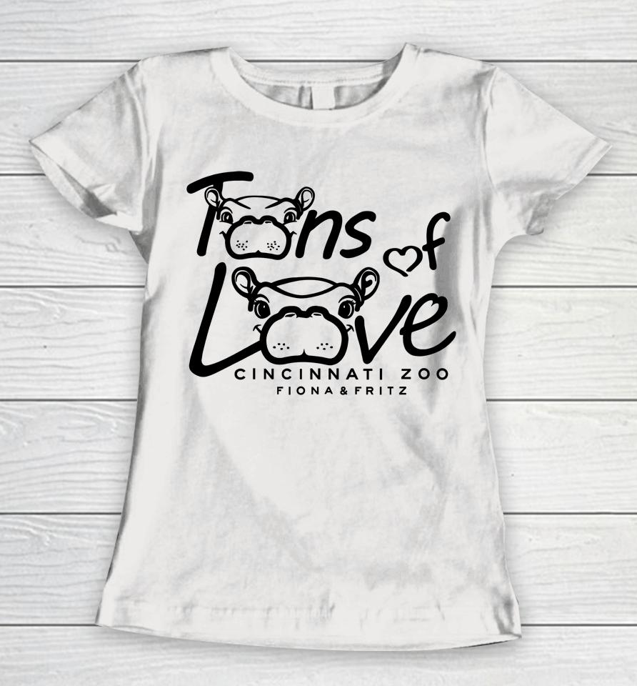 Tons Of Love Cincinnati Zoo Fiona And Fritz Women T-Shirt