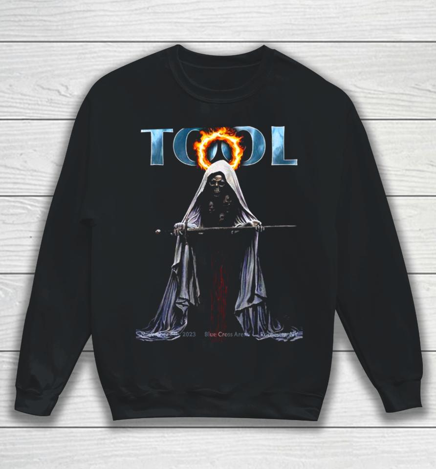 Tool Band Tonight We’re In Rochester Ny At The Blue Cross Arena With Steel Beans November 6Th 2023 Sweatshirt