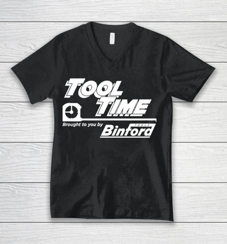 Tool Time Brought To You By Binford Unisex V-Neck T-Shirt