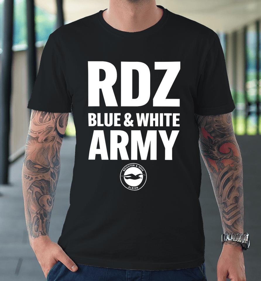Top Rdz Blue White Army Premium T-Shirt