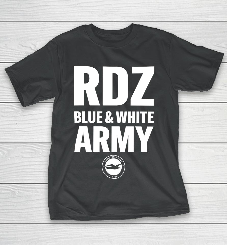 Top Rdz Blue White Army T-Shirt
