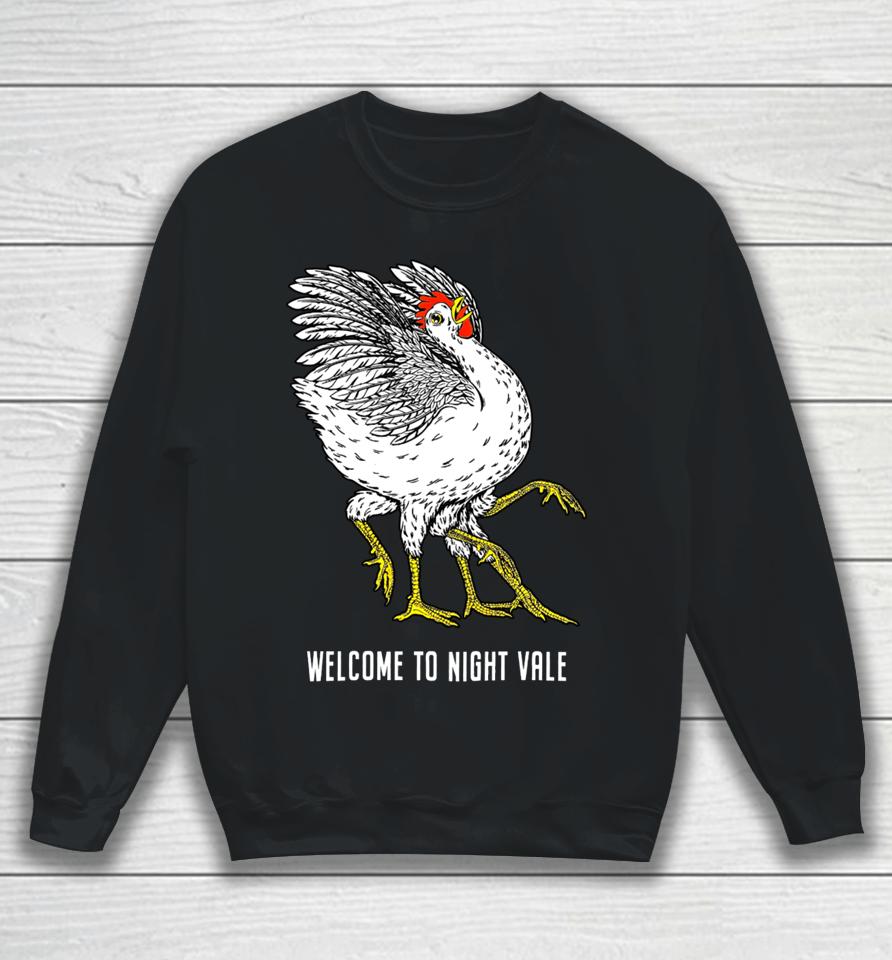 Topatoco Merch Night Vale Petting Zoo Chicken Sweatshirt