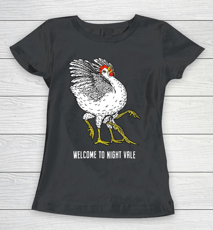 Topatoco Merch Night Vale Petting Zoo Chicken Women T-Shirt