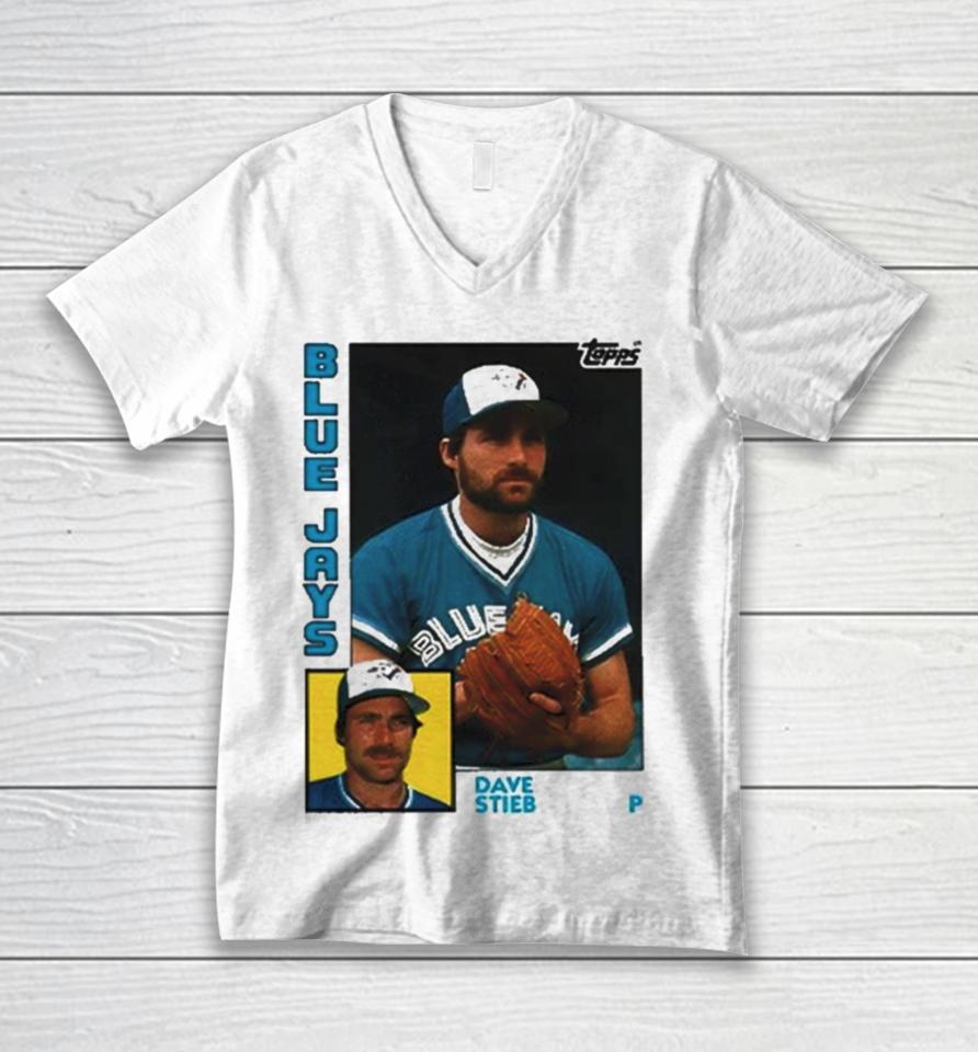 Toronto Blue Jays Dave Stieb Unisex V-Neck T-Shirt
