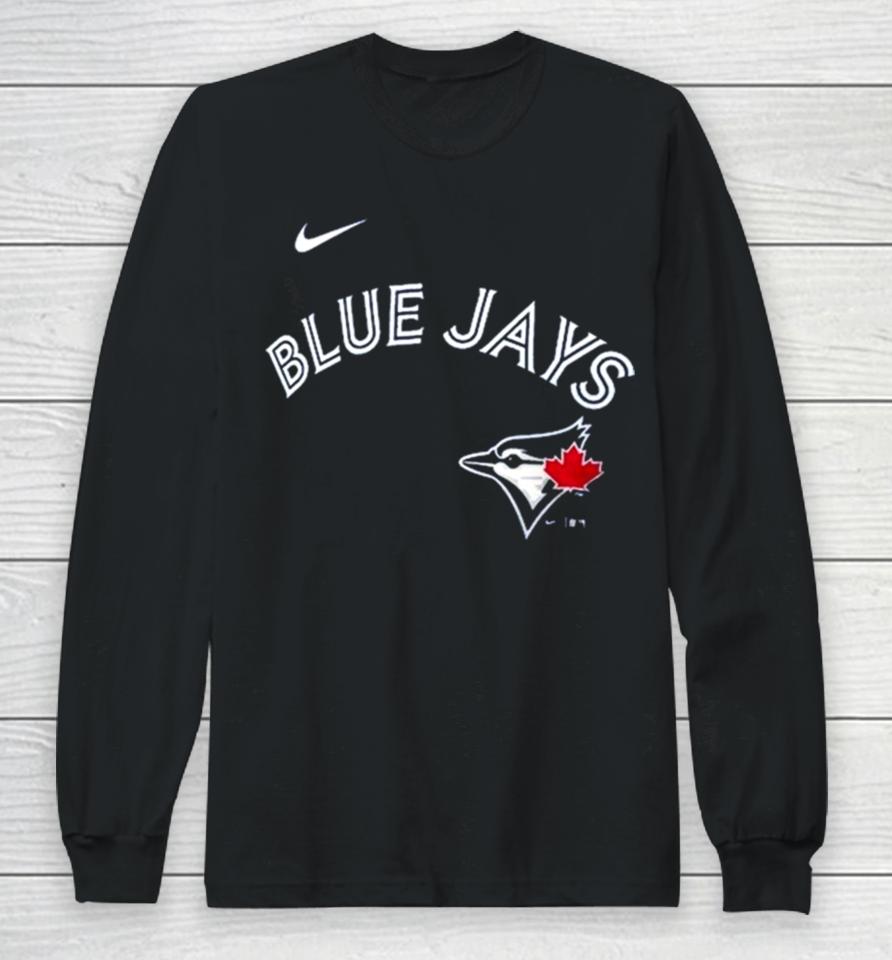 Toronto Blue Jays Nike Legend Fuse Large Logo Performance Long Sleeve T-Shirt