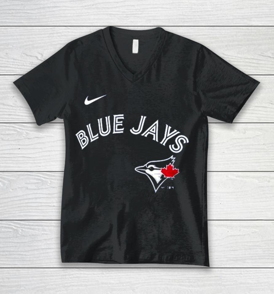Toronto Blue Jays Nike Legend Fuse Large Logo Performance Unisex V-Neck T-Shirt