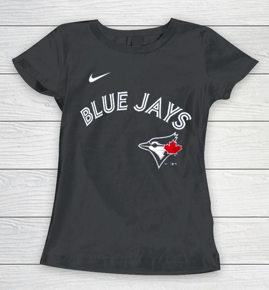 Toronto Blue Jays Nike Legend Fuse Large Logo Performance Women T-Shirt