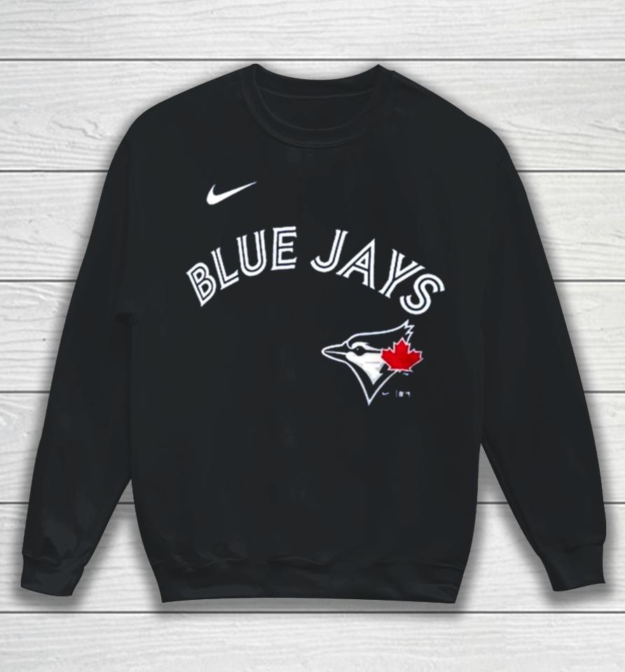 Toronto Blue Jays Nike Legend Fuse Large Logo Performance Sweatshirt
