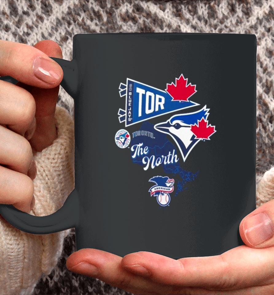 Toronto Blue Jays Split Zone The North Coffee Mug