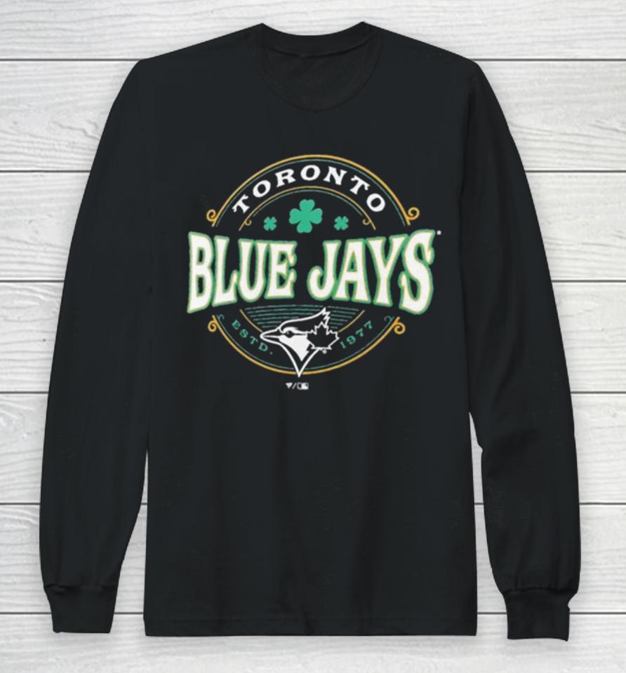 Toronto Blue Jays St. Patrick’s Day Lucky 2024 Long Sleeve T-Shirt