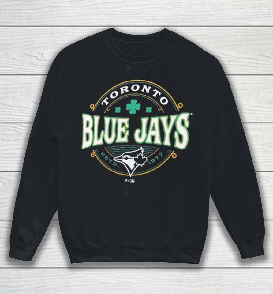 Toronto Blue Jays St. Patrick’s Day Lucky 2024 Sweatshirt