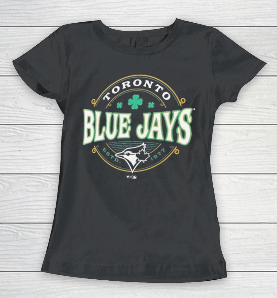 Toronto Blue Jays St. Patrick’s Day Lucky 2024 Women T-Shirt