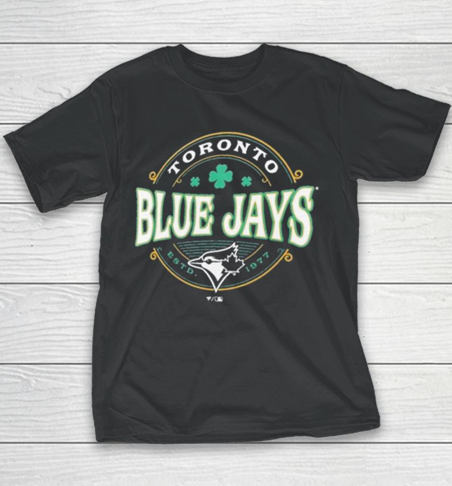 Toronto Blue Jays St. Patrick’s Day Lucky 2024 Youth T-Shirt
