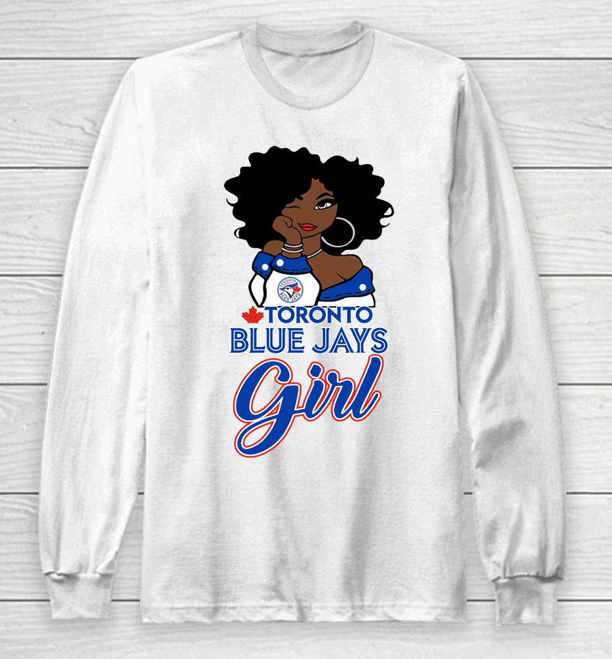 Toronto Blue Jayss Girl Mlb Long Sleeve T-Shirt