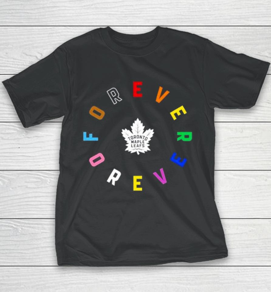 Toronto Maple Leafs Forever Colorful Youth T-Shirt